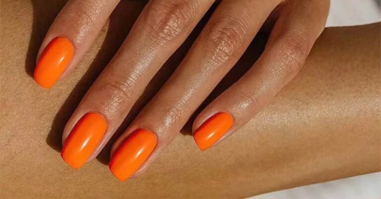 Aesthetic Orange Summer Nails: 25+ Adorable Ideas 60 orange summer nails